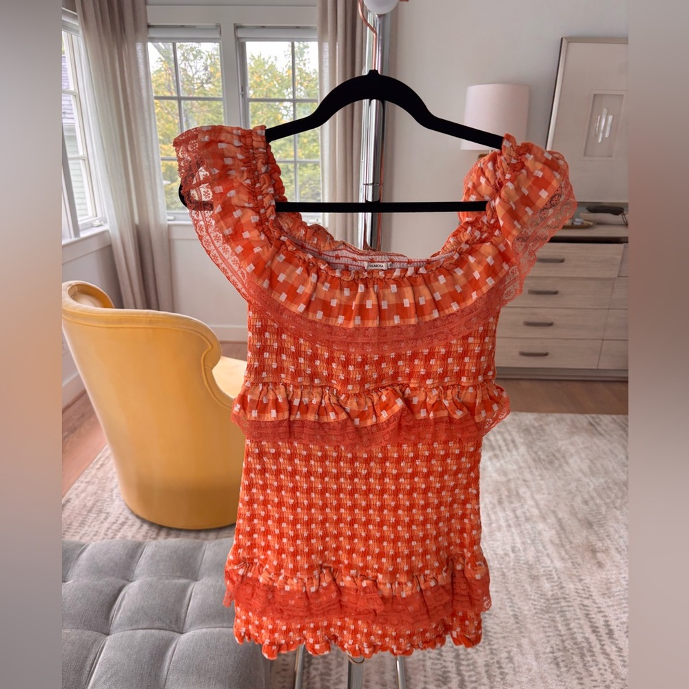 Tularosa gingham dress size M